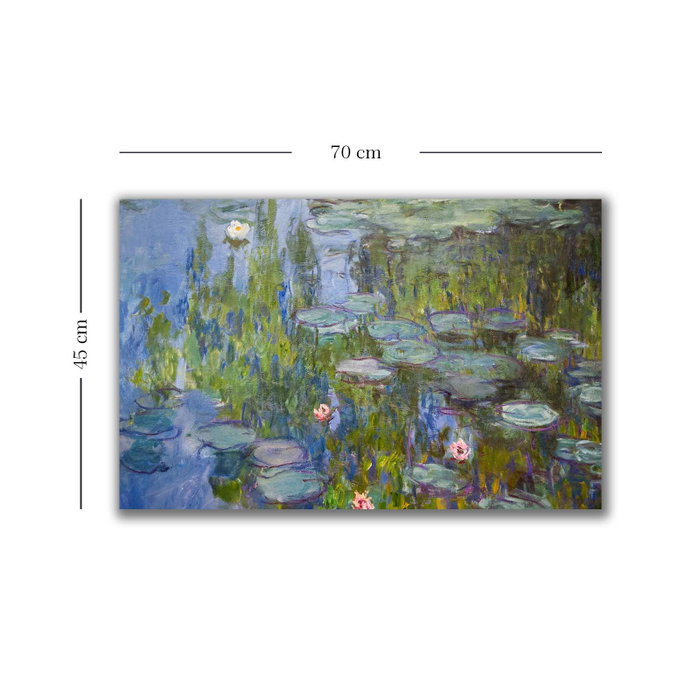 Wallity Pintura Decorativa en Lienzo Claude Monet 45x70 cm Wallity Pintura Decorativa en Lienzo Claude Monet 45x70 cm